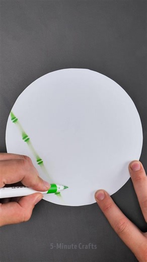 267K views · 813 reactions | Easy to draw bamboo with marker | 5-Minute Crafts | Facebook