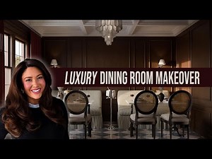 LUXURY Vintage Style Dining Room Makeover! (Part 1)