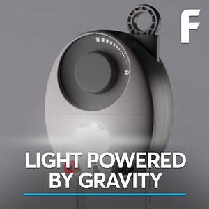851K views · 5.4K shares | This light is powered by gravity. | Futurism | Facebook