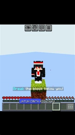 main Minecraft one block hardcore 😋 #shorts #minecraft #minecraftsurvival #minecraftbuilding