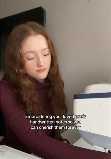 Cherish Handwritten Notes with Beautiful Embroidery