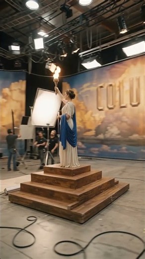How the Columbia Pictures Logo Was Actually Filmed 🎬✨