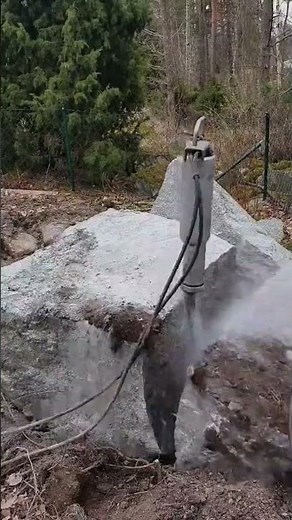 రాళ్లను బాంబులు లేకుండా ఇలా పగలగొడతారా? 😱 Hydraulic Rock Splitter అసలు ఎలా పనిచేస్తుంది!