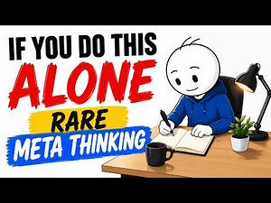 If You Do These 8 Things Alone, You Have High Metacognition