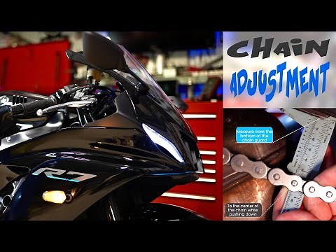 Yamaha R7 Chain Adjustment | DIY