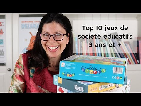 Top 10 jeux de société éducatifs pour 3 ans et plus