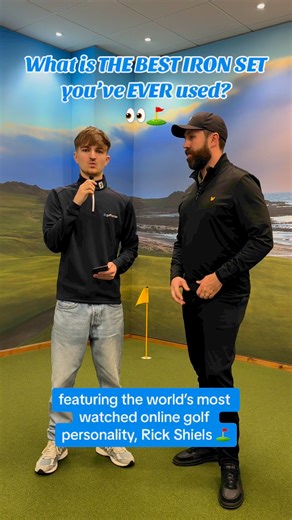 3.3K views | The BEST iron set Rick Shiels has EVER used! ✅⛳️ Comment below the best iron set YOU’VE ever used! ⛳️ #golflife #reels #golftok #golfer | Golfbidder | Facebook