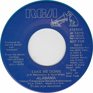 Alabama - Take Me Down