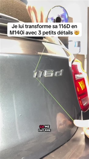 BMW 116d M140i Customisation Facile