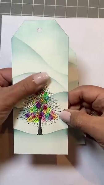 6.1K views · 536 reactions | Mandy's Makes: 3 Different ways to decorate the NEW Christmas Joy Tree  Join Amanda her in her quick craft techniques video, where she demonstrates and explaines 3 different techniques you can use to give your Christmas trees that magical touch ✨ You can find the new stamps by following this link - https://www.laviniastamps.com/the-new-winter-whispers-stamp-collection/ | Lavinia Stamps | Facebook