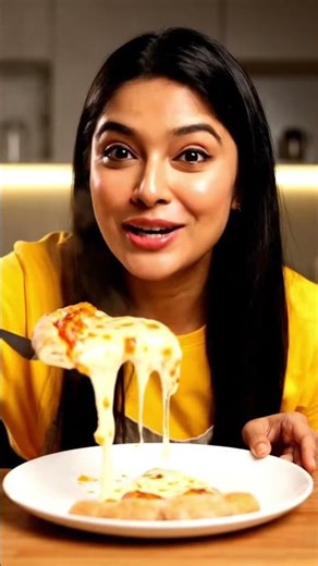 Bache Hue Pizza Ko Dubara Fresh Aur Crispy Banane Ka Tariqa! 🍕🔥 #PizzaHacks #kitchentips