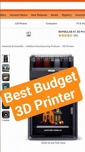 Best Budget 3D Printer #blackfriday #3dprinting #blackfridaydeals #2025 #anycubic