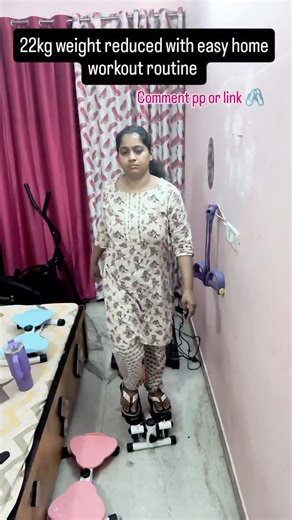 Indu Shekhawat on Instagram: "30 days 10kg weight reduce challenge with viral bigboss mini stepper excercise Machine 60 min morning 60 min evening High protein diet https://www.wishlink.com/share/nhq5cf"