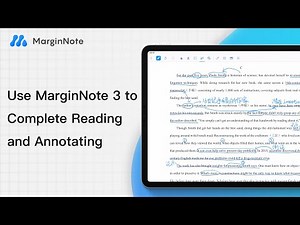 [Master MN3 in 5 min]Ep.2: Use MarginNote to Complete Reading and Annotating | MarginNote Tutorials