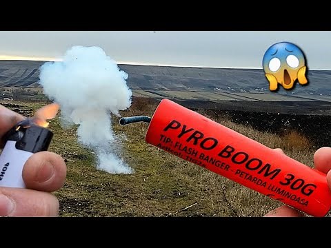 💥PYRO BOOM 30G - TEST & REVIEW PETARDE 2024💣