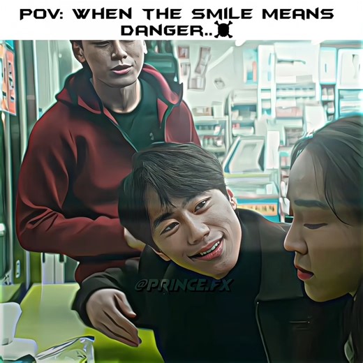 POV: When the Smile Means Danger...🔥🎬|Weak hero class 2|QMIIR - SEMPERO slowed| PRINCE FX #kdrama