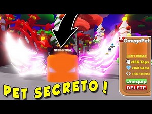 CÓDIGO DE PET SECRETO + NOVO CÓDIGO NO WIZARD TAPPING SIMULATOR - ROBLOX