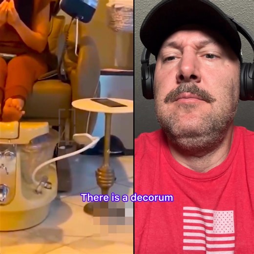 woman freaks out at salon #reaction #salon | Rambling Reactions