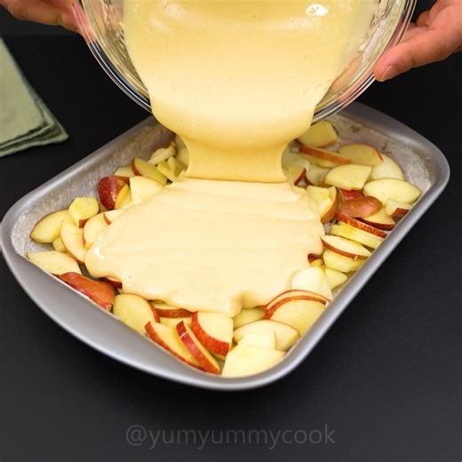 The famous apple cake that drives the whole world crazy! Heavenly delicious cake! | Yummy Recipes