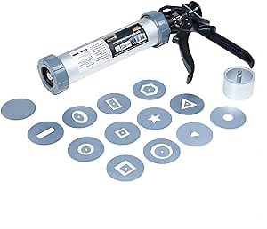 Clay Extruder, Clay Gun Tool is Assigned 13 Different Discs, Hand-Held Clay Extruder Gun for Sculpturing and Crafting