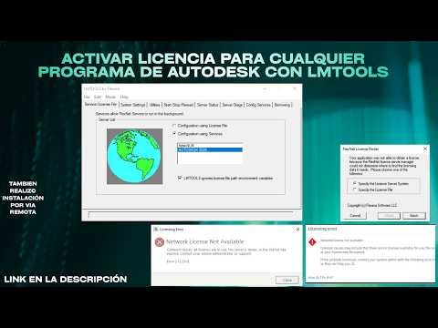 CONFIGURAR AUTODESK NETWORK LICENSE MANAGER LMTOOLS guía paso a paso