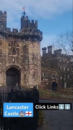 English Castles - Lancaster castle North west England