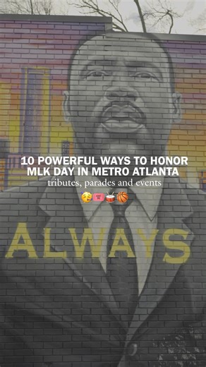 Access ATL on Instagram: "SEND THIS TO A FRIEND!🌟 We’ve got your MLK plans covered. 🗓️January 14-19 🎉2026 King Holiday 📍Sweet Auburn 🗓️January 16 🏃MLK Day 5K: Let Freedom Ring 📍Doravile 🗓️January 17 🎟️Free Museum Admission Day at National Center for Civil and Human Rights 📍Downtown Atlanta 🗓️January 19 👯‍♂️Palefsky Collision Project: Martin Luther King Jr. Day 📍Midtown Atlanta 🗓️January 19 🎥Martin Luther King, Jr. Art and Film Celebration 📍Sandy Springs 🗓️January 19 🏀MLK Day Ga
