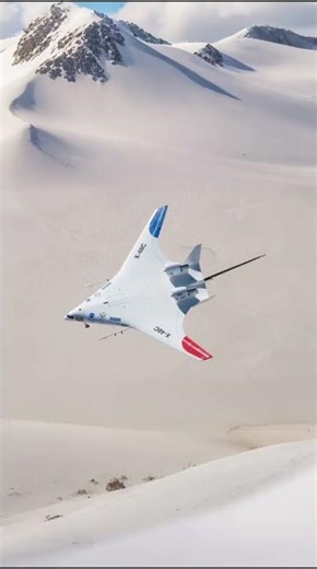 this is the boeing x-48b – america’s futuristic flying wing#boeingx48b #boeing #nasa #flyingwing