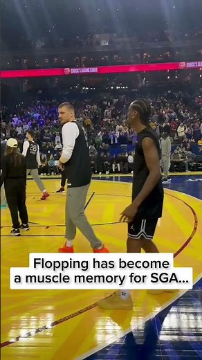 SGA flopping in shootarounds now?💀| NBA All-Star workouts