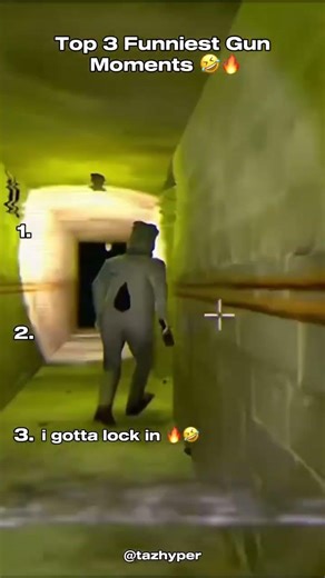 Top 3 Funniest Gun Game Moments 🤣🔥 #gungame #funny #gamingshorts #horrorgame