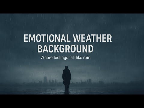 EMOTIONAL WEATHER BACKGROUND-Full Version | 31 Beautiful Video | No Voice