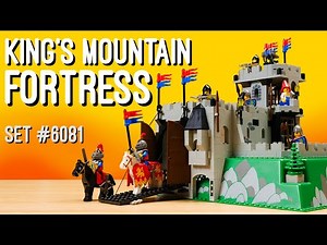6081: King's Mountain Fortress - An Original Lion Knights' Castle!