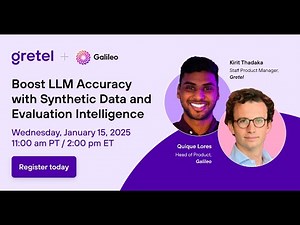 Boost LLM Accuracy with Synthetic Data and Evaluation Intelligence