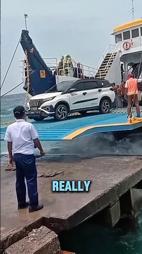 How To Unload Cars From A Ferry In Rough Weather