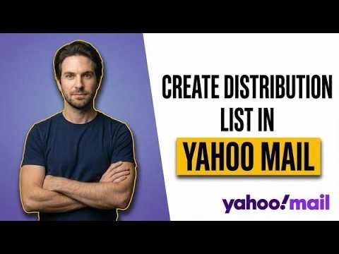 How To Create Distribution List In Yahoo Mail (2026 Easy Guide)