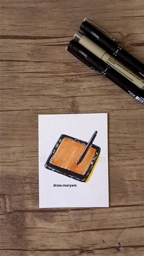 Drawing Tablet Coloring Tutorial | Marker Illustration