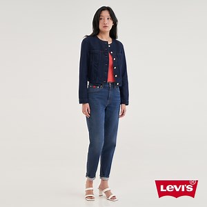 Levis 女款 上寬下窄 高腰修身窄管及踝牛仔長褲 / 金耳  / 彈性布料 | 牛仔褲 | Yahoo購物中心