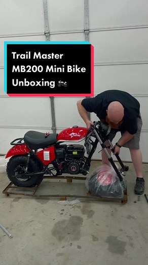 TrailMaster MB200 Mini Bike Unboxing and Review