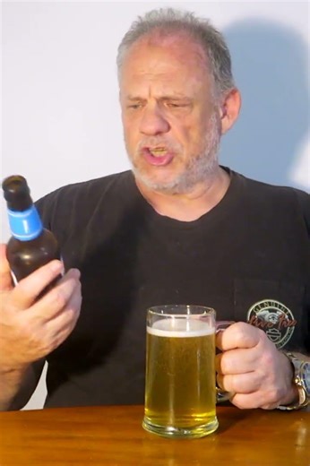 Chugging Tesoro Especial - Mexican-Style Lager from Aldi