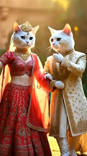 beautiful cat bride #love #music #cutecat #cat #song
