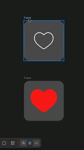 Spring animation in #figma #shorts