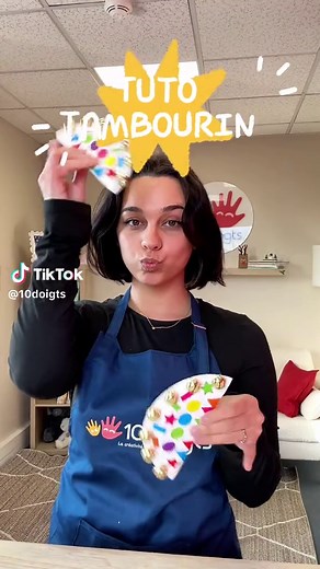 Créer des mini tambourins pour le Carnaval