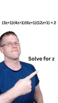 The Hardest Part is Finding the Right Substitution
