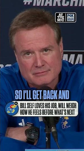 Kansas HC Bill Self will take time to evaluate future following loss to St. John’s in Round of 32