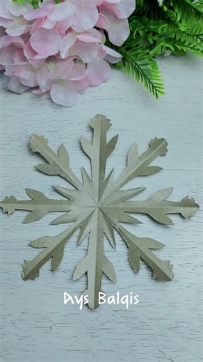 3 snowflake patterns #DIYSnowflake #3Patterns #CraftTutorial #shorts