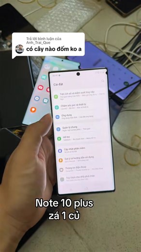 note 10 plus màn hình chấm ram 12G 256G #note10plus | Trần Thành Cát