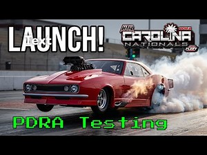 Thursday morning PDRA ProMod testing highlights from Darlington Dragway