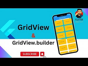 GridView and GridView.builder in Flutter | How to create gridview in flutter
