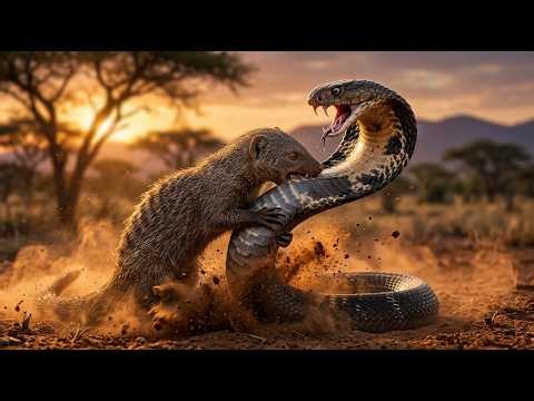 Mongoose vs King Cobra | The Deadliest Snake Battle Ever Caught in 4K Wildlife Documentary