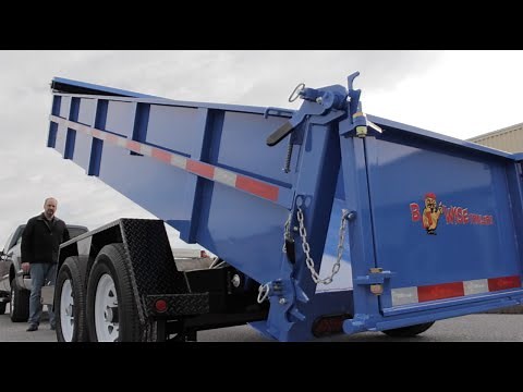 BWISE Manufacturing: DLP Series Heavy Duty Dump Trailers